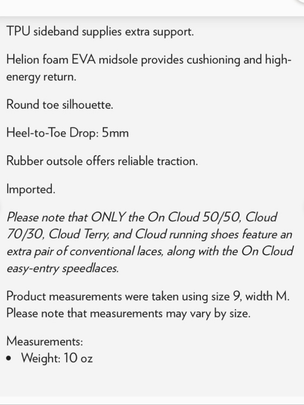 On Running Cloudswift Cloud  Athletic Jog Walk Shoe Sneaker Nimbus Women 6.5 - Picture 11 of 15